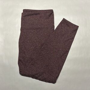 Old Navy | High-Waisted CozeCore 7/8-Length Leggings - Heathered Purple